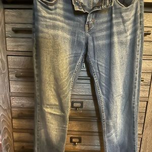 Levi 524 too superlow bootcut skinny jeans